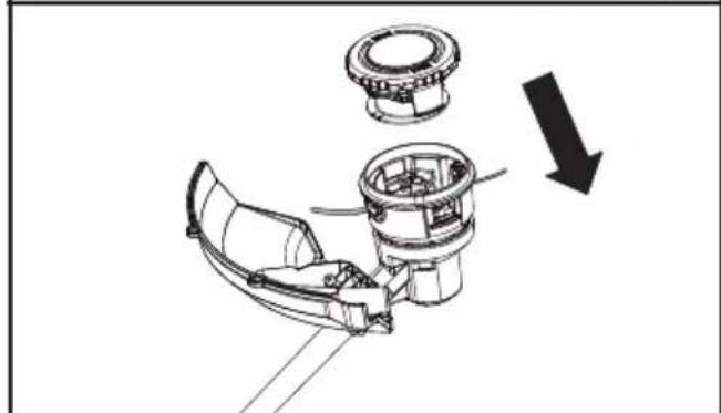 KRESS KG161.9 - Winding the line (See Fig. J1, J2) - 8