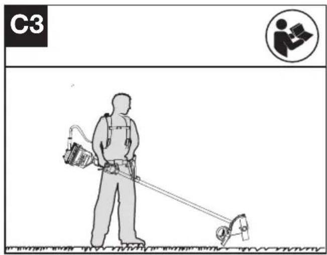KRESS KC150.9 - Conexión con el arnés de mochila (véase la Fig. C3) - 1