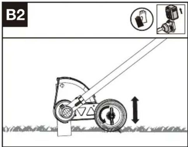 KRESS KC150.9 - Rimozione e installazione dell'unità batteria (Vedi Fig. B2,B3) - 1