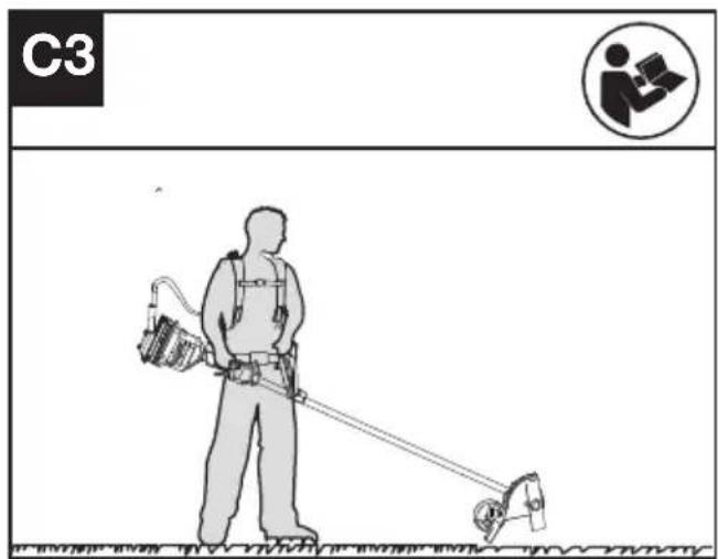 KRESS KC150.9 - Connecting with the backpack harness (See Fig. C3) - 1
