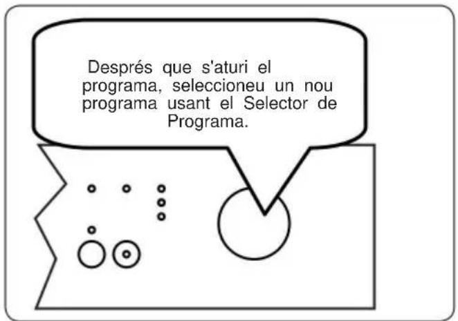 Benavent LVBV6060W - 7.1.Canviar un programa - 2