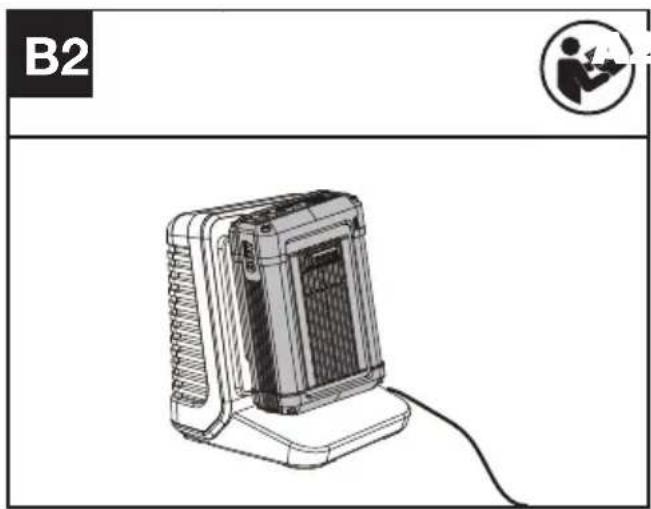KRESS KG262.9 - Oplad batteriet (Se Fig. B2) - 1