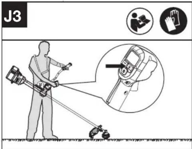KRESS KC170.9 - Seleccionar a velocidade (Ver Fig. J3) - 1