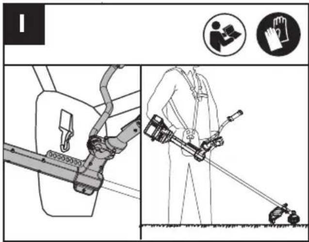 KRESS KC170.9 - Smontaggio e montaggio della protezione inferiore della lama di taglio - 12