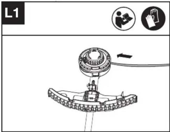 KRESS KC170.9 - Smörja växellådan (se Figur M1, M2) - 1