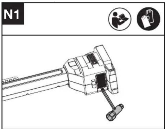 KRESS KC170.9 - Rebobinar el hilo (véase la Fig. L1, L2, L3) - 5