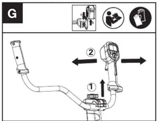 KRESS KC170.9 - Disassembly and assembly of the 3-teeth blade - 5