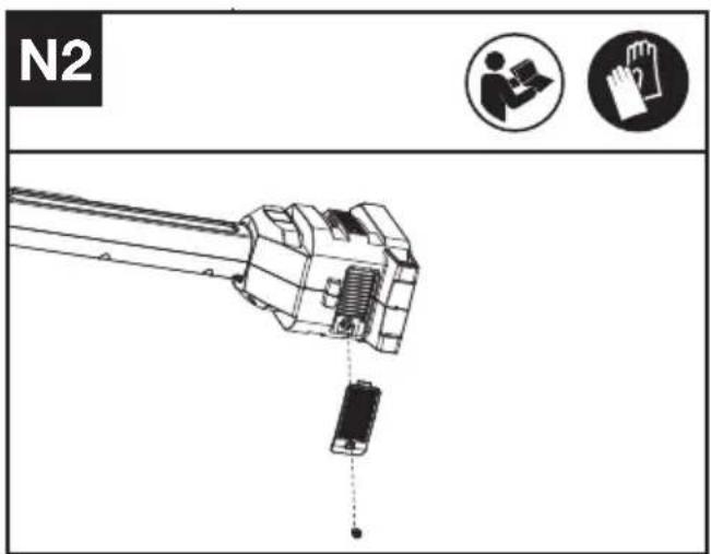 KRESS KC170.9 - Colocar o fio de corte (Ver Fig. L1, L2, L3) - 6