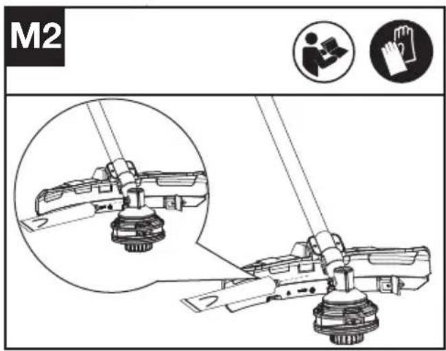 KRESS KC170.9 - Rebobinar el hilo (véase la Fig. L1, L2, L3) - 4