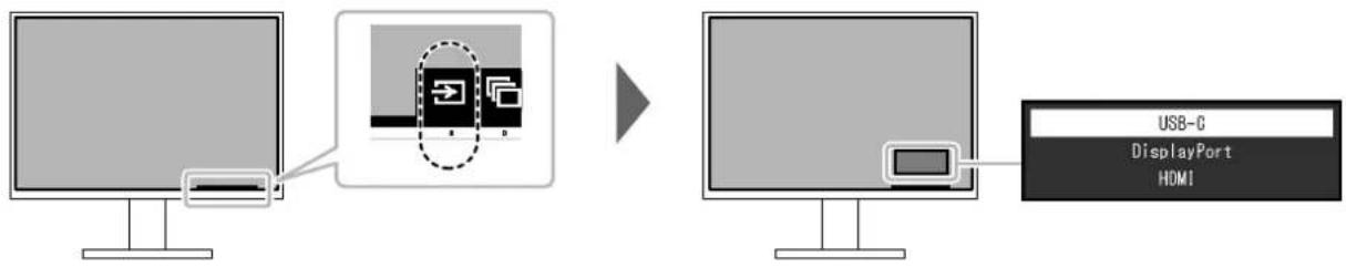 EIZO FlexScan EV2485 - 2-2. Commutation des signaux d'entrée - 1