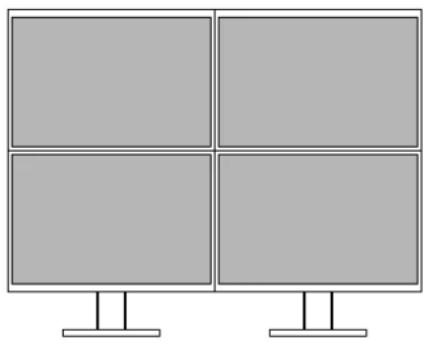 EIZO FlexScan EV2485 - Hout niveau de flexibilité pour l'installation - 2