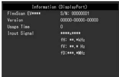 EIZO FlexScan EV2485 - Informations - 1