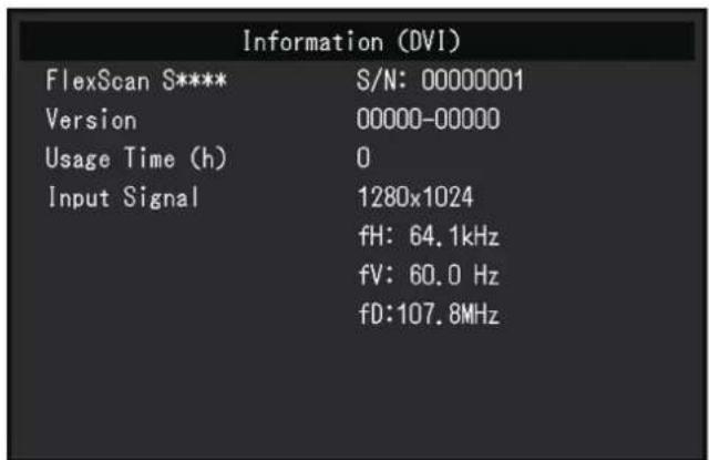 EIZO FlexScan S1934 - Informations - 1