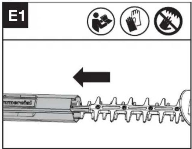 KRESS KC200.9 - Azionamento e arresto - 1