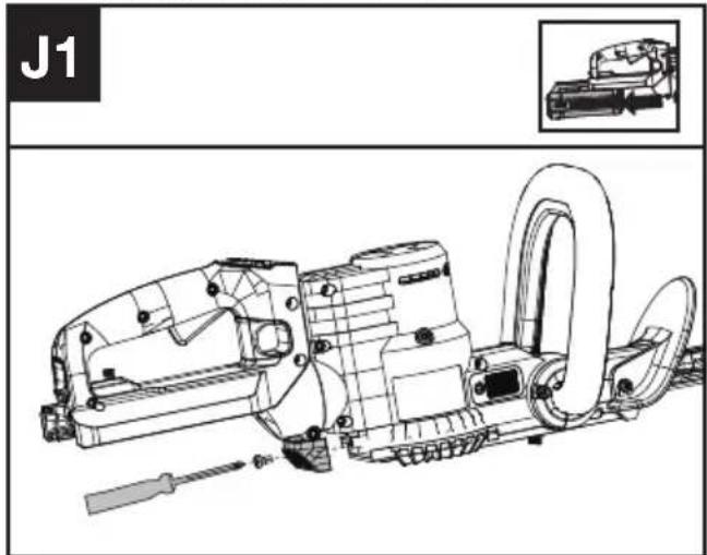 KRESS KC200.9 - Limpieza del filtro de aire (Véase la Fig. J1,J2) - 1