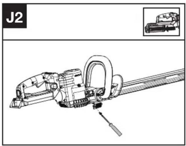 KRESS KC200.9 - Nettoyer le filtre à air (See Fig. J1,J2) - 2