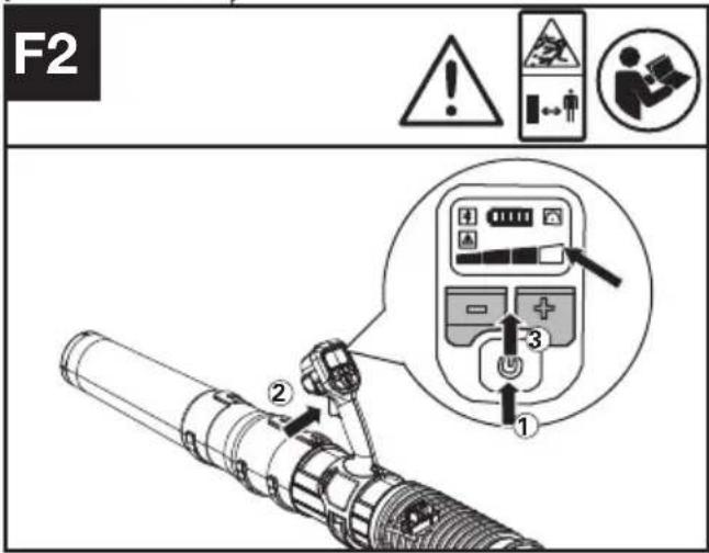 KRESS KC500.9 - Einstellung der Geschwindigkeitskontrolle (siehe Abb. F2) - 1