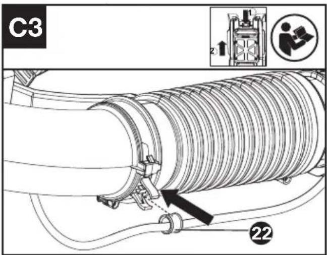 KRESS KC500.9 - MONTAR O TUBO DO SOPRADOR - 7