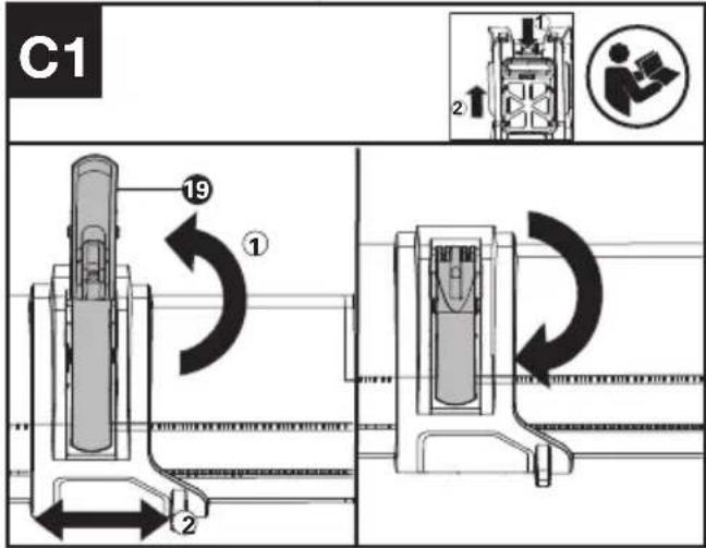 KRESS KC500.9 - Montaje de la boquilla auxiliar (véase la fig. B4) - 2