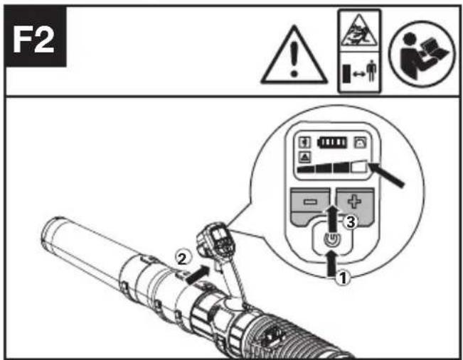 KRESS KC500.9 - Installare/rimuovere la batteria (VEDERE FIG. D1 D2) - 4