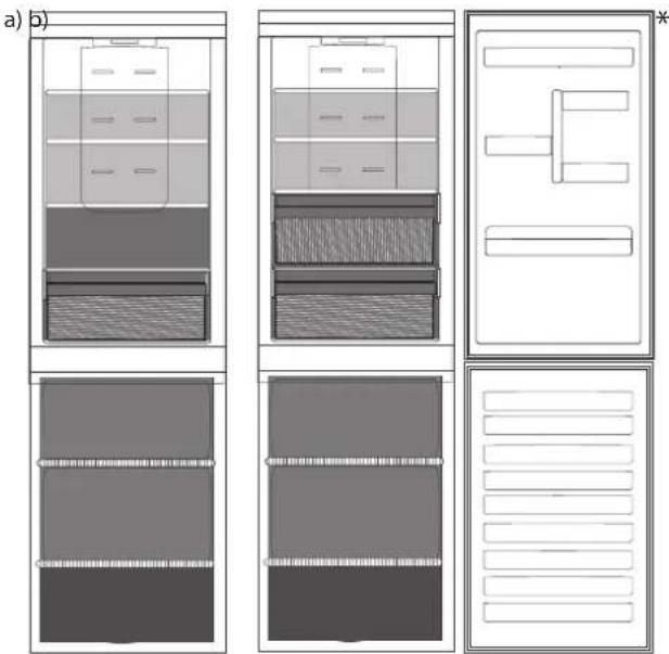 HOTPOINT HAFC9 TA44SX H - COMO ARMAZENAR ALIMENTOS FRESCOS E BEBIDAS - 1
