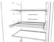 HOTPOINT HAFC9 TA44SX H - Prateleira dobrável\* - 1