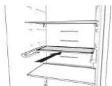 HOTPOINT HAFC9 TA44SX H - Klappbare Ablage\* - 2