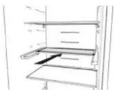 HOTPOINT HAFC9 TA44SX H - Estante plegable\* - 2