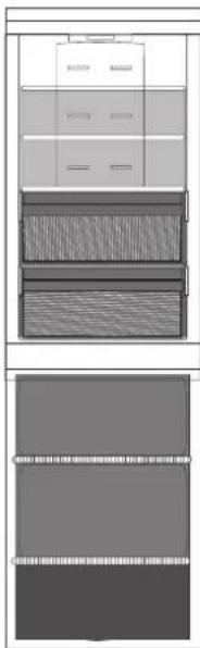 HOTPOINT HAFC9 TA44SX H - KOMORA ZAMRAŻARKI - 1