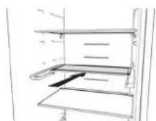 HOTPOINT HAFC9 TA44SX H - Półka składana\* - 2