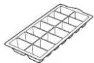 HOTPOINT HAFC9 TA44SX H - BANDEJA PARA HUEVOS BANDEJA PARA HIELO BOTELLERO ESTANTE PLEGABLE - 2