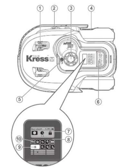 KRESS Mission 1500 KR122E - K部件 - 1
