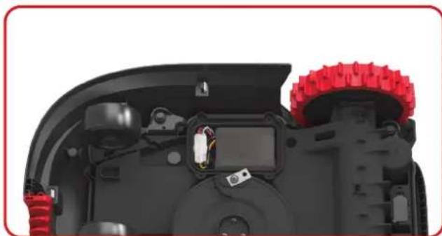 KRESS Mission 1500 KR122E - Nár du skal bytte batteriet, følger du disse trinnene: - 5