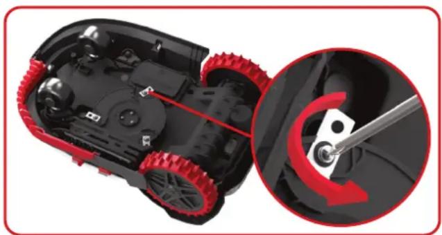 KRESS Mission 1500 KR122E - Sustituir las cuchillas - 1