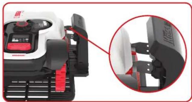 KRESS Mission 1500 KR122E - Mission™ kann ohne das Begrenzungskabel manuell aufgeladen werden. - 1