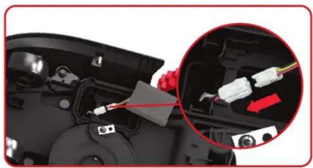 KRESS Mission 1500 KR122E - Si necesita reemplazar la bateria, siga these pasos: - 3