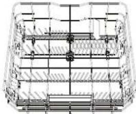 WHIRLPOOL W8I HF58 TUS - CESTO INFERIOR - 1