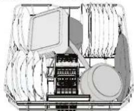 WHIRLPOOL W8I HF58 TUS - SKLÁPACIE KLAPKY S NASTAVITEL'NOU POLOHOU - 2