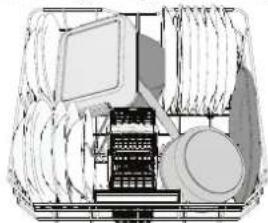 WHIRLPOOL W8I HF58 TUS - SAMMENLEGGBARE KLAFFER MED REGULERBAR POSISJON - 2