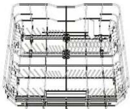 WHIRLPOOL W8I HF58 TUS - LOWER RACK - 2