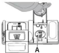 WHIRLPOOL W8I HF58 TUS - NAPEŁNIANIE DOZOWNIKA PŁYNU NABŁYSZCZAJĄCEGO - 2