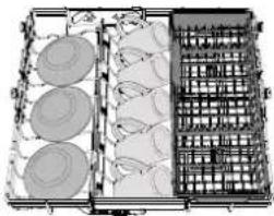 WHIRLPOOL W8I HF58 TUS - TOP RACK - 3