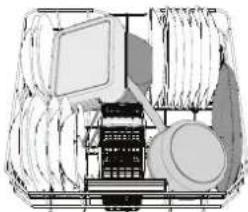 WHIRLPOOL W8I HF58 TUS - PANIER INFÉRIEUR - 1
