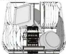 WHIRLPOOL W8I HF58 TUS - ONDERSTE REK - 1