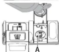 WHIRLPOOL W8I HF58 TUS - LLENADO DEL DISPENSADOR DEL ABRILLANTADOR - 2