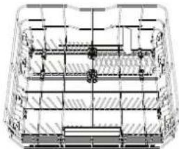 WHIRLPOOL W8I HF58 TUS - OPVOUWBARE KLEPPEN MET VERSTELBARE STAND - 1