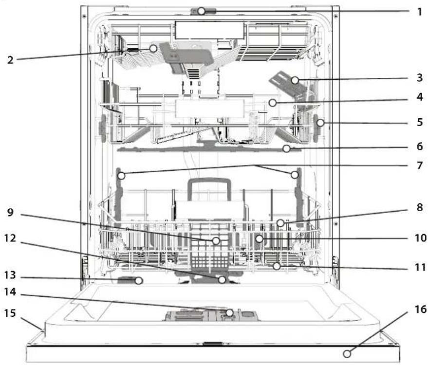 WHIRLPOOL W8I HF58 TUS - DESCRIPTION DU PRODUIT - 1
