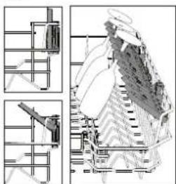 WHIRLPOOL W8I HF58 TUS - FOLDABLE FLAPS WITH ADJUSTABLE POSITION - 2