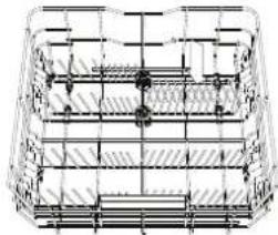 WHIRLPOOL W8I HF58 TUS - AJUSTER LA HAUTEUR DU PANIER SUPÉRIEUR - 1