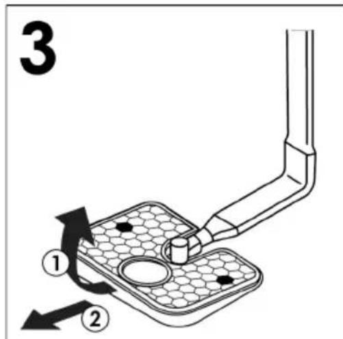 HOOVER HF 5C4F0PW - (Fig. A "4") - 3